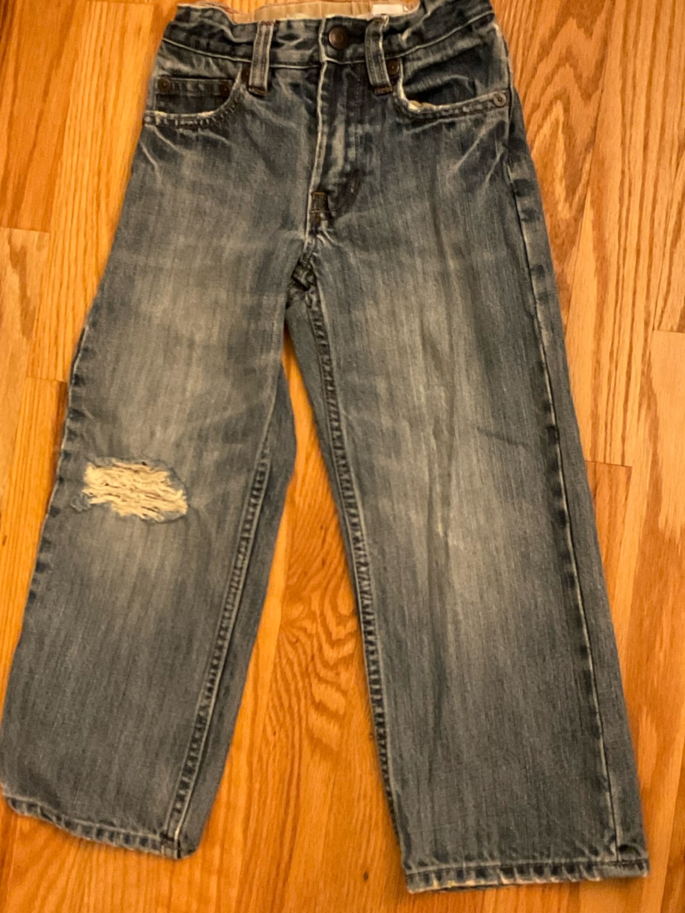 GAP KIDS  Distressed LOOSE FIT Jeans - 5 slim